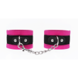 PINK SUEDE VELVET CUFFS PINK SUEDE VELVET CUFFS